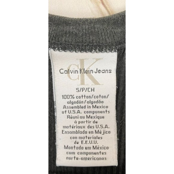 Black Calvin Klein Tank Top -SIze Small - Picture 4 of 5